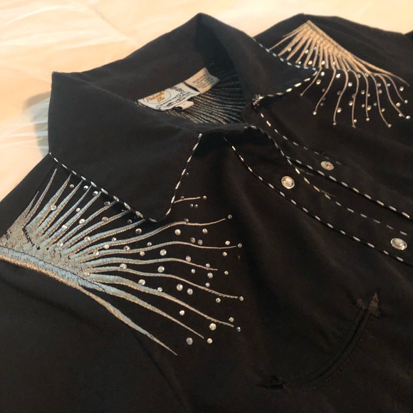 Panhandle Slim Retro Western Wear Shirt - Picture 3 of 6